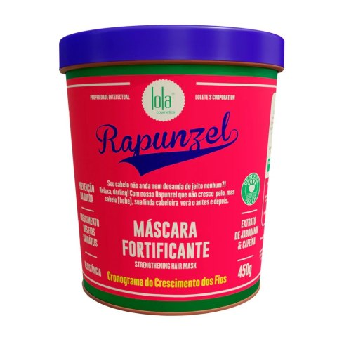 Lola Cosmetics Rapunzel wzmacniająca maska do włosów 450g Lola Cosmetics Rapunzel wzmacniająca maska do włosów 450g