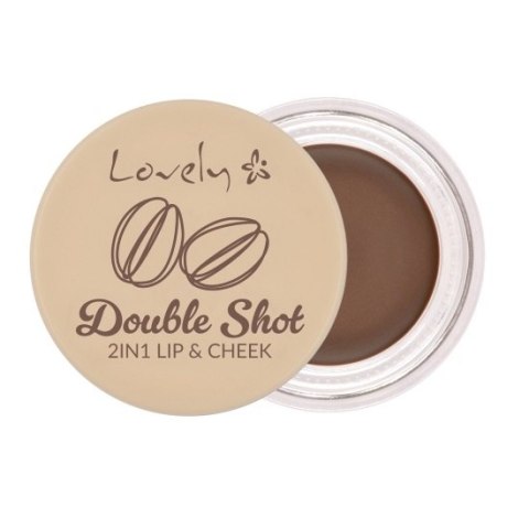 Lovely Double Shot 2in1 Cheek Blush & Lip Balm żel do ust i policzków 2w1 4g