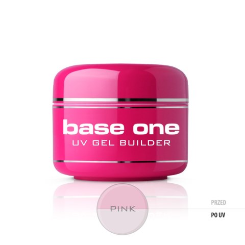 Silcare Base One Pink żel budujący do paznokci 15g