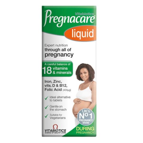 Vitabiotics Pregnacare Liquid suplement diety w syropie dla kobiet w ciąży 200ml