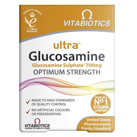 Vitabiotics Ultra Glucosamine suplement diety 60 tabletek