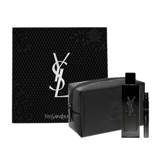 Yves Saint Laurent MYSLF zestaw woda perfumowana spray 100ml + woda perfumowana spray 10ml + kosmetyczka