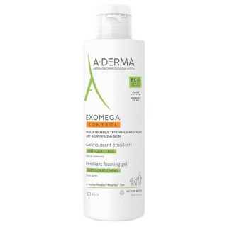 A-Derma Exomega Control pieniący się żel emolientowy 500ml