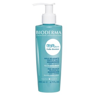 Bioderma ABCDerm Huile Douceur relaksujący olejek dla dzieci i niemowląt 200ml