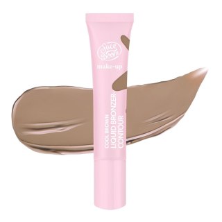 Face Boom Liquid Bronzer-Contour bronzer w płynie Cool Brown 15ml