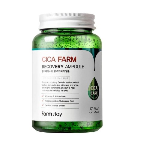 FarmStay Cica Farm Recovery Ampoule odżywcza ampułka do twarzy 250ml FarmStay Cica Farm Recovery Ampoule odżywcza ampułka do twarzy 250ml