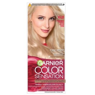 Garnier Color Sensation krem koloryzujący do włosów 10.21 Jedwabisty Perłowy Blond