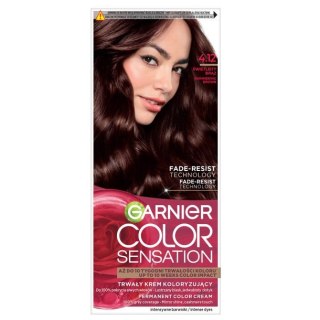 Garnier Color Sensation krem koloryzujący do włosów 4.12 Świetlisty Brąz