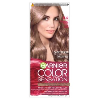 Garnier Color Sensation krem koloryzujący do włosów 8.12 Opalizujący Różowy Blond