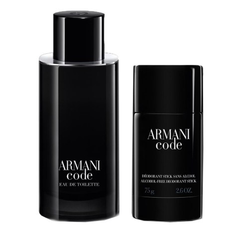 Giorgio Armani Armani Code Pour Homme zestaw woda toaletowa spray 125ml + dezodorant sztyft 75g