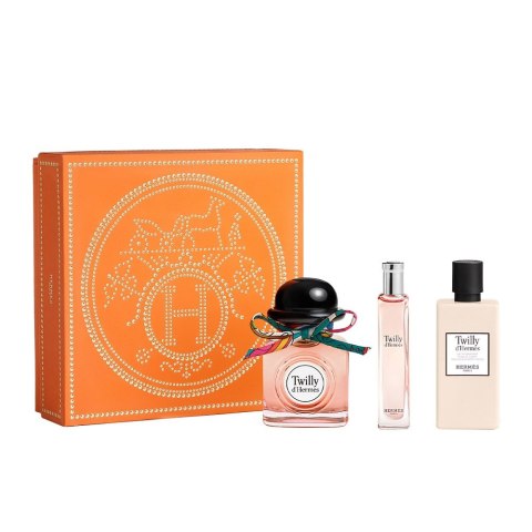 Hermes Twilly D'Hermes zestaw woda perfumowana spray 85ml + woda perfumowana spray 15ml + balsam do ciała 80ml