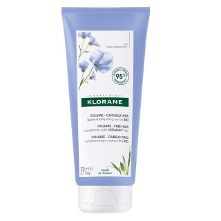 Klorane Volume Conditioner odżywka do włosów z lnem 200ml