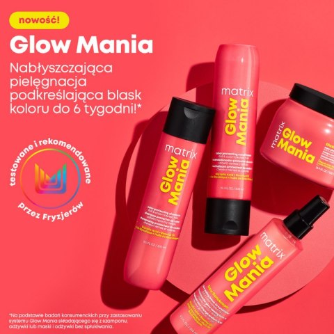 Matrix Glow Mania Szampon Wygładzający do Włosów Farbowanych 300ml