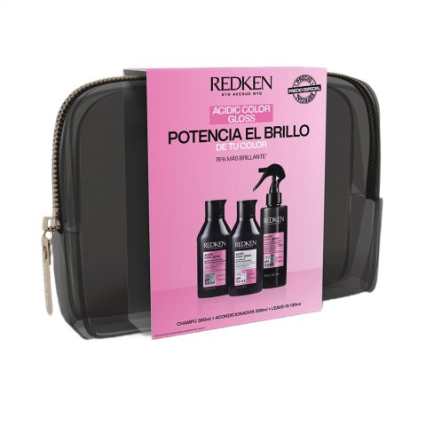 Redken Acidic Color Gloss zestaw szampon do włosów 300ml + odżywka do włosów 300ml + spray termoochronny 190ml Redken Acidic Color Gloss zestaw szampon do włosów 300ml + odżywka do włosów 300ml + spray termoochronny 190ml