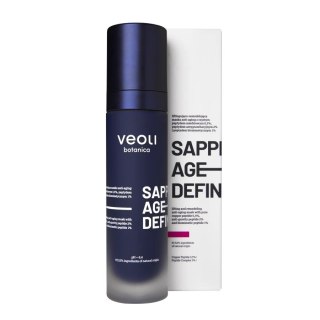 Veoli Botanica Sapphire Age-Definer liftingująco-remodelująca maska anti-aging z czystym peptydem miedziowym 0.5% peptydem antygrawitacyjnym 2%