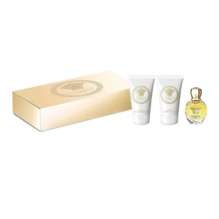 Versace Eros Pour Femme zestaw woda perfumowana 5ml + balsam do ciała 25ml + żel pod prysznic 25ml