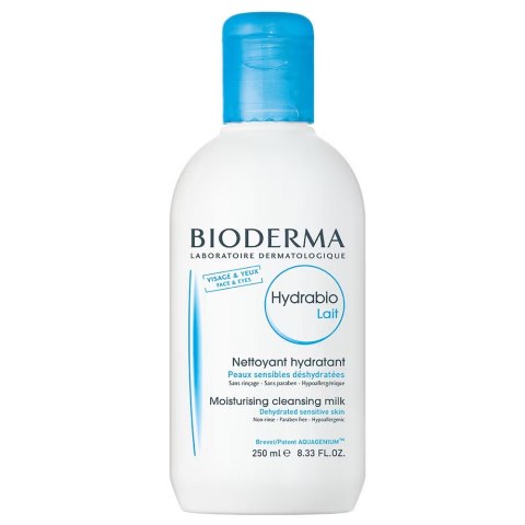 Bioderma Hydrabio Lait nawilżające mleczko oczyszczające 250ml