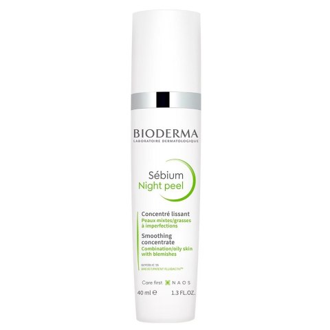 Bioderma Sebium Night Peel delikatny peeling do twarzy na noc 40ml