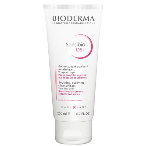 Bioderma Sensibio DS+ Gel żel oczyszczający 200ml Bioderma Sensibio DS+ Gel żel oczyszczający 200ml
