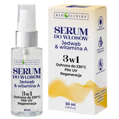 Bioelixire serum do włosów Jedwab z Witaminą A 50ml