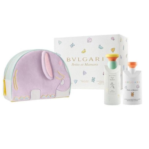 Bvlgari Petits et Mamans zestaw woda toaletowa spray 100ml + balsam do ciała 75ml + kosmetyczka Bvlgari Petits et Mamans zestaw woda toaletowa spray 100ml + balsam do ciała 75ml + kosmetyczka