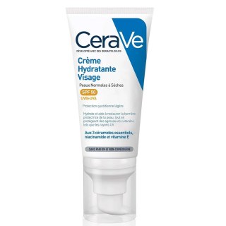 CeraVe Nawilżający krem do twarzy SPF50 52ml