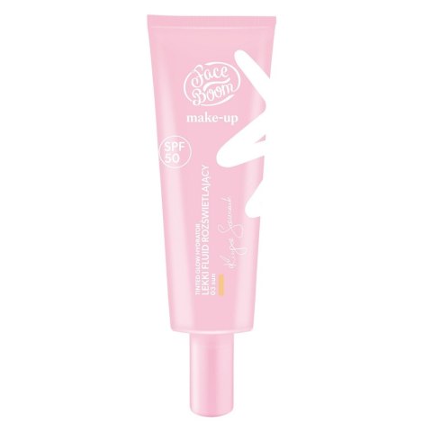 Face Boom Tinted Glow Hydrator lekki fluid rozświetlający 03 Sun 30g