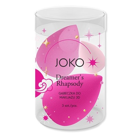 Joko Gąbeczka do makijażu 3D Dreamer's Rhapsody 3szt.