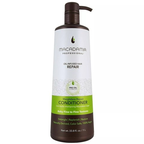 Macadamia Professional Weightless Repair Conditioner odbudowująca odżywka do włosów 1000ml Macadamia Professional Weightless Repair Conditioner odbudowująca odżywka do włosów 1000ml