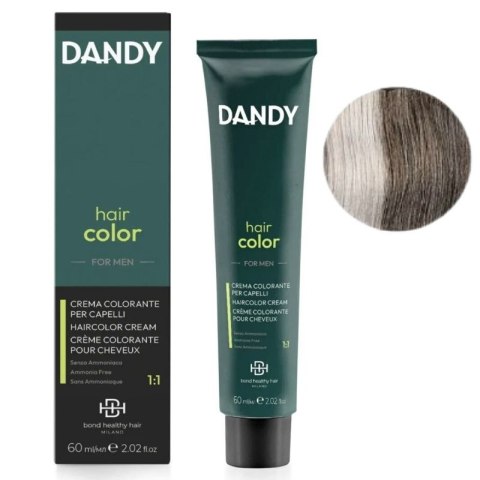 Dandy Hair Color Krem Koloryzujący Farba dla Mężczyzn Odsiwiacz do Włosów 4 Kasztan 60ml