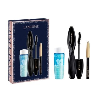 Lancome Hypnose Drama Mascara Routine Gift Set zestaw tusz do rzęs 01 8ml + mini kredka do oczu 0.7g + płyn do demakijażu oczu 30ml