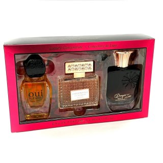 Linn Young The Luxury Collection Women zestaw Coeur Frivole woda perfumowana 30ml + Oui Je T'Aime woda perfumowana 30ml + Danger Zone Noir 