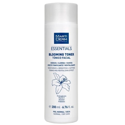Martiderm Essentials Blooming Toner nawilżający tonik do twarzy 200ml Martiderm Essentials Blooming Toner nawilżający tonik do twarzy 200ml