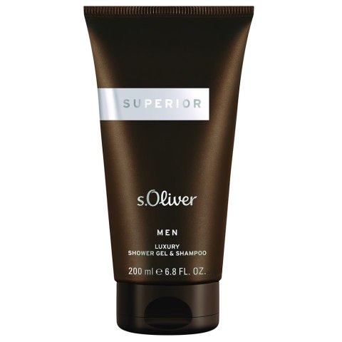 S.Oliver Superior Men luksusowy żel pod prysznic 200ml