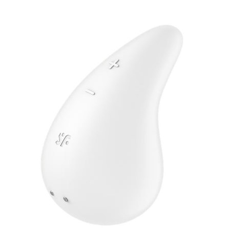 Satisfyer Dew Drop stymulator łechtaczki White Satisfyer Dew Drop stymulator łechtaczki White