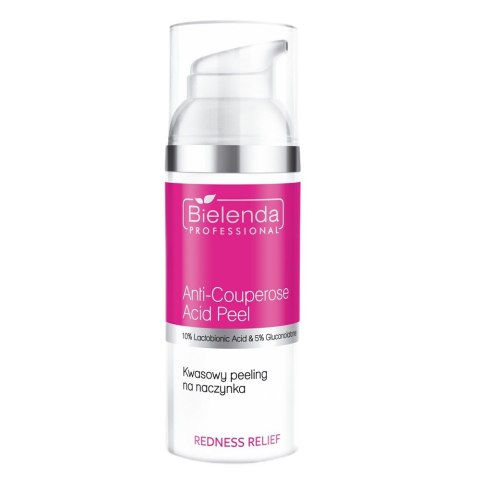 Bielenda Professional Redness Relief kwasowy peeling na naczynka 50ml Bielenda Professional Redness Relief kwasowy peeling na naczynka 50ml