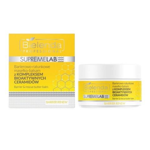 Bielenda Professional SupremeLab Barrier Renew barierowo-ratunkowe masełko-balsam z kompleksem bioaktywnych ceramidów 40g Bielenda Professional SupremeLab Barrier Renew barierowo-ratunkowe masełko-balsam z kompleksem bioaktywnych ceramidów 40g