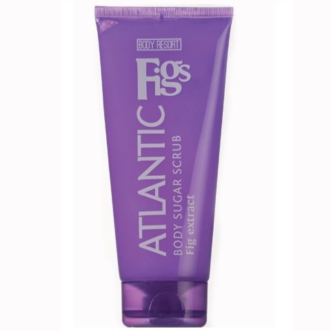 Body Resort Purple cukrowy peeling do ciała z ekstraktem z fig 250g