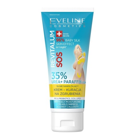 Eveline Cosmetics Revitalum silnie nawilżający krem-kuracja na zgrubienia 75ml Eveline Cosmetics Revitalum silnie nawilżający krem-kuracja na zgrubienia 75ml
