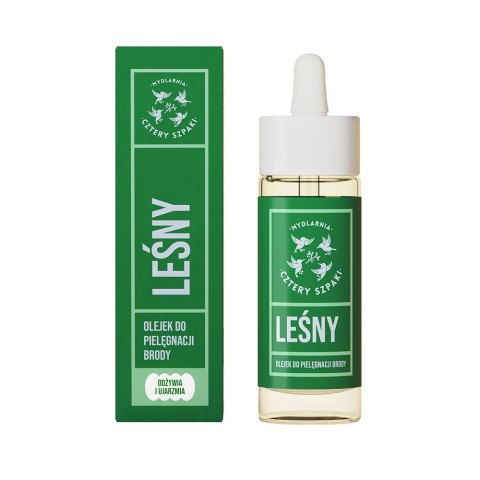 Mydlarnia Cztery Szpaki Leśny olejek do brody 30ml Mydlarnia Cztery Szpaki Leśny olejek do brody 30ml