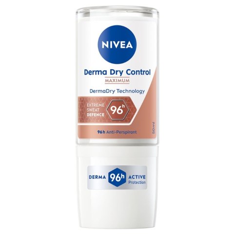 Nivea Derma Dry Control antyperspirant w kulce 50ml Nivea Derma Dry Control antyperspirant w kulce 50ml