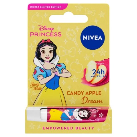 Nivea Disney Limited Edition pielęgnująca pomadka do ust Candy Apple Dream 4.8g Nivea Disney Limited Edition pielęgnująca pomadka do ust Candy Apple Dream 4.8g