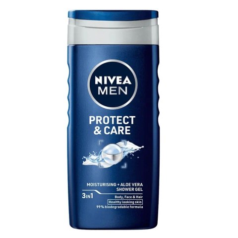 Nivea Men Protect & Care żel pod prysznic 250ml Nivea Men Protect & Care żel pod prysznic 250ml