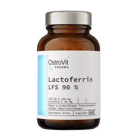 OstroVit Lactoferrin LFS 90% laktoferyna suplement diety 60 kapsułek