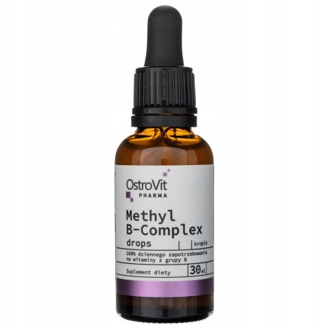 OstroVit Methyl B-Complex suplement diety w kroplach 30ml