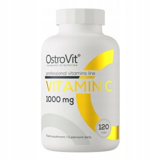 OstroVit Vitamin C 1000mg suplement diety 120 kapsułek