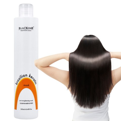 Blackomb Brazilian Keratin Maska po Keratynowym Prostowaniu Włosów Nanoplastii Bez SLS 250ml Blackomb Brazilian Keratin Maska po Keratynowym Prostowaniu Włosów Nanoplastii Bez SLS 250ml