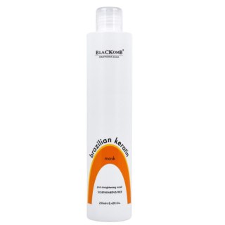 Blackomb Brazilian Keratin Maska po Keratynowym Prostowaniu Włosów Nanoplastii Bez SLS 250ml