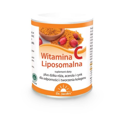 Dr Jacobs Witamina C Liposomalna suplement diety 150g Dr Jacobs Witamina C Liposomalna suplement diety 150g