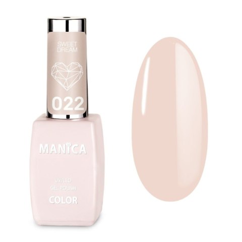 Manica Lakier hybrydowy LED/UV - Sweet Dream- 022 Manica Lakier hybrydowy LED/UV - Sweet Dream- 022